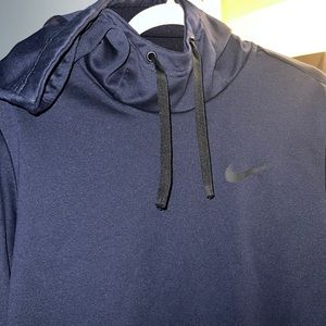 Navy blue Dri-Fit men’s Nike hoodie